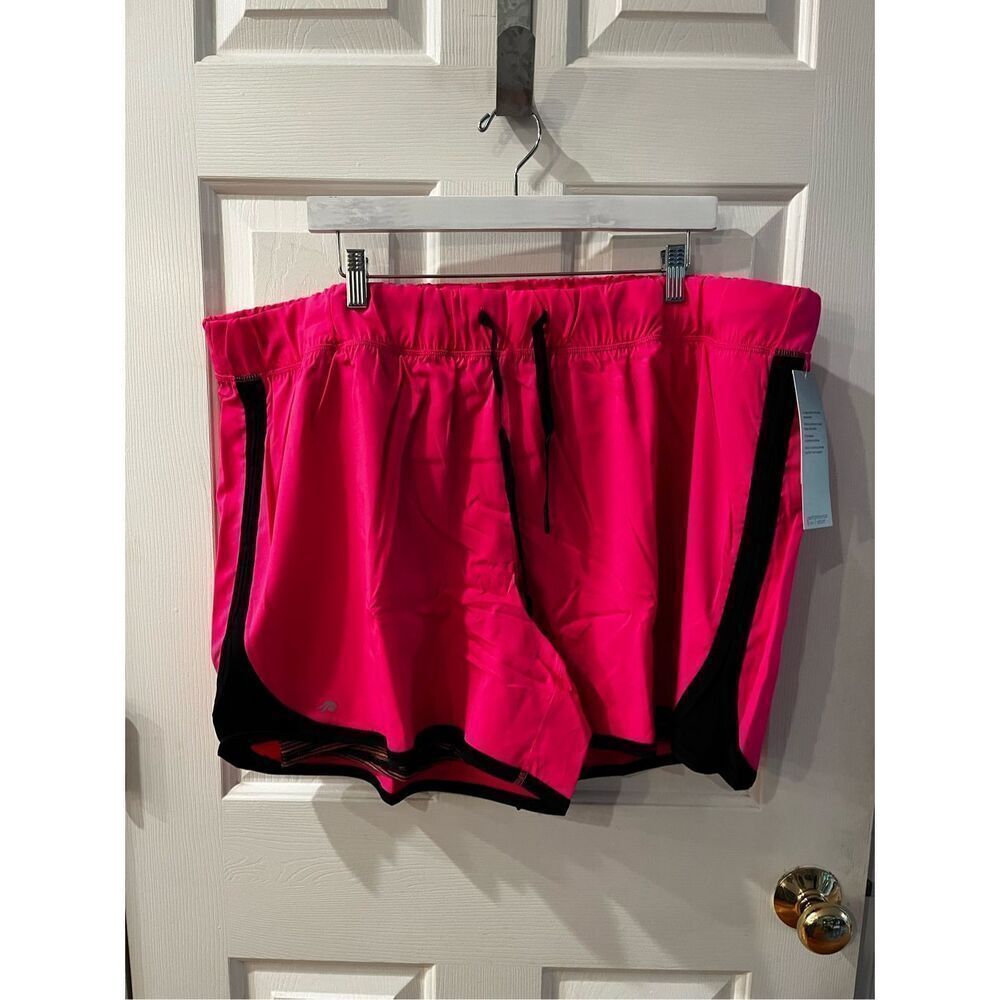 Ideology Performance 2-in-1 Pink Shorts sz 3X NWT